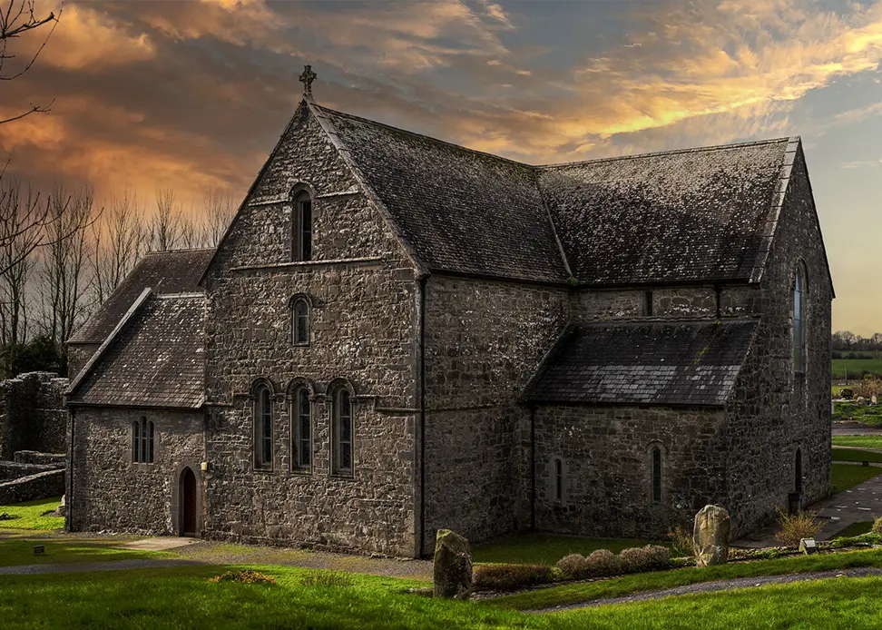 The Abbey at Dusk